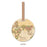 Fashionable Map Luggage Tag