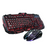 LED with Color Luminous Gaming Keyboard and Mouse Set