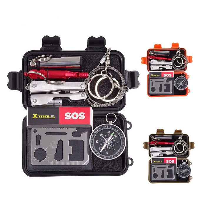 Outdoor Tools Tactical Survival Kit Set