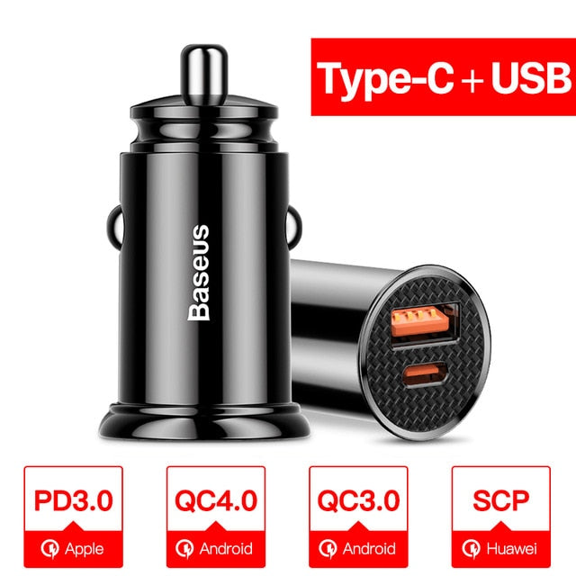4.0 3.0 USB Car Charger